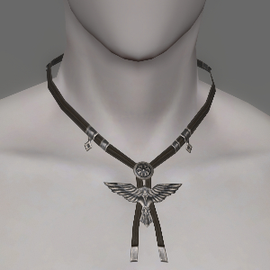 Dark Mahogany Necklace of Fending