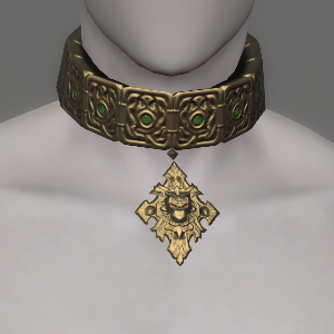 Diamond Pack Wolf Choker