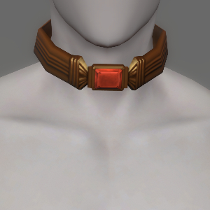 Wolf Rubellite Choker