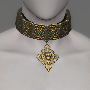 Diamond Lone Wolf Choker