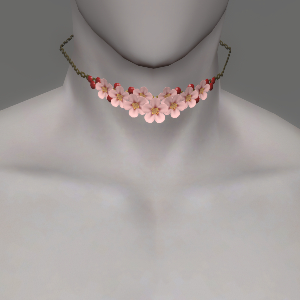 Peach Blossom Choker