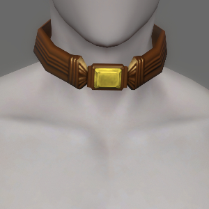 Wolf Amber Choker