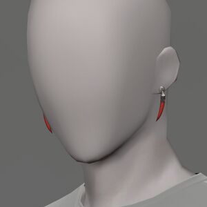 Ruby Tide Earrings of Fending