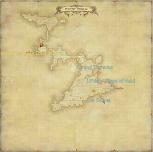 Location within Western Thanalan