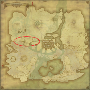 Glowfly location in Kozama'uka