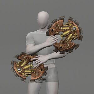 Chondrite Magitek Glaives