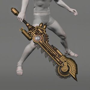 Chondrite Magitek Sword