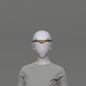 Aetherial Electrum Circlet (Amber)