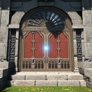 Highland Ornate Door