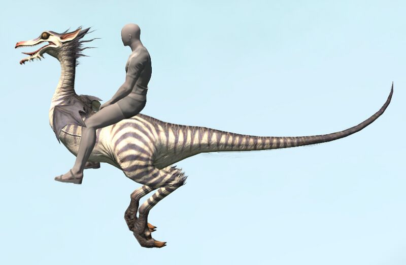 File:Deinonychus flying.jpg