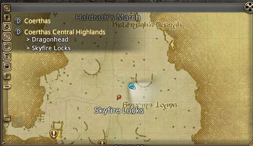 The Location of the spawn.