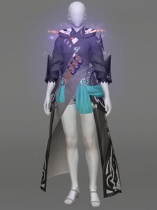 Augmented Cashmere Robe of Casting