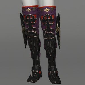 High Allagan Sabatons of Maiming