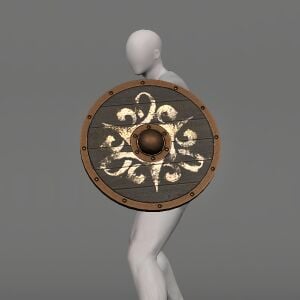Beast Whisperer's Round Shield