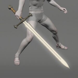 Aetherial Steel Longsword