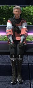 Elderly Hyune Woman