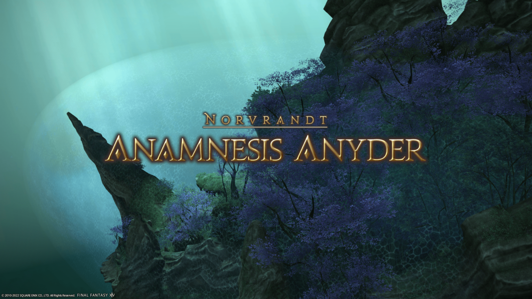 Anamnesis Anyder Final Fantasy XIV Online Wiki FFXIV / FF14