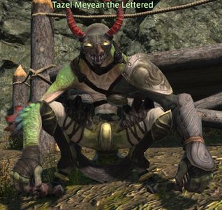 Tazel Meyean the Lettered