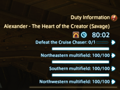 Multifield Pillar health is shown in the Duty Info.