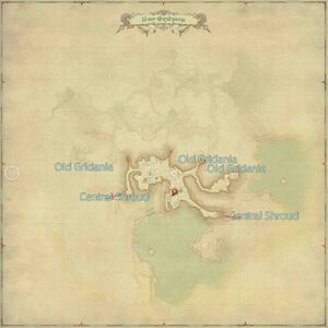 Location within New Gridania