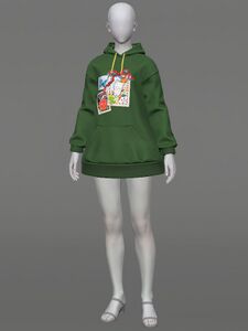Oversized Festival Hooded Tunic