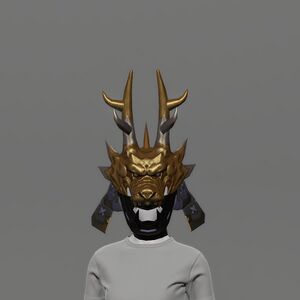 Golden Dragon Kabuto