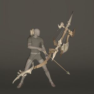 Unfinished Artemis Bow