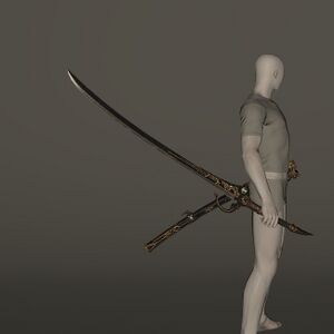 Augmented Classical Samurai Blade