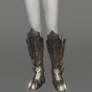 Aetherial Steel Scale Greaves