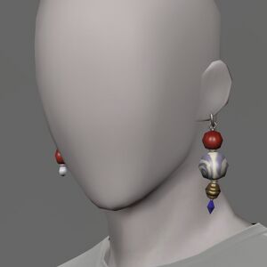 Platinum Earrings of Slaying