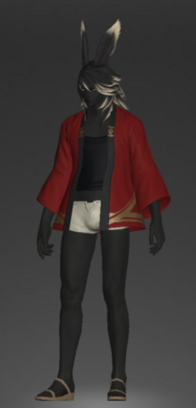 Summer Happi Set Red