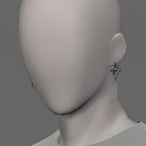 Silver Pack Wolf Earrings