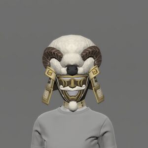 White Hitsuji Kabuto