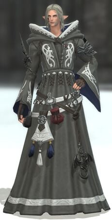 Outfit for cold weather in Endwalker