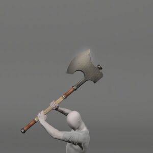 Flame Private's Axe