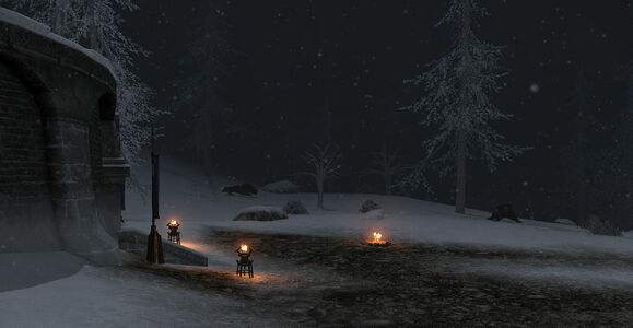 What the spawn location looks like.