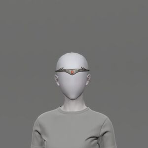 Silver Circlet (Garnet)