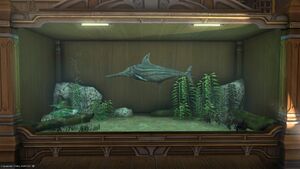 A Ichthyosaur in a Tier 4 Aquarium.