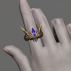 Blue Zircon Ring of Fending