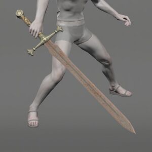 Blunt Goblin Longsword