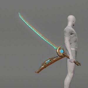 Augmented Bygone Brass Blade