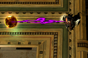 An orb attached to a player by a Chase Tether.