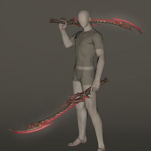 Titanium Gold Saberfangs