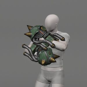 Dwarven Mythril Knuckles