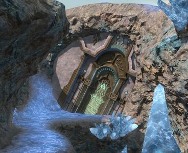 Crystal Gate from the inside