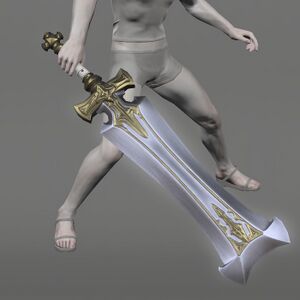 Aetherial Mythril Broadsword