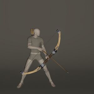 Aetherial Mythril Cavalry Bow