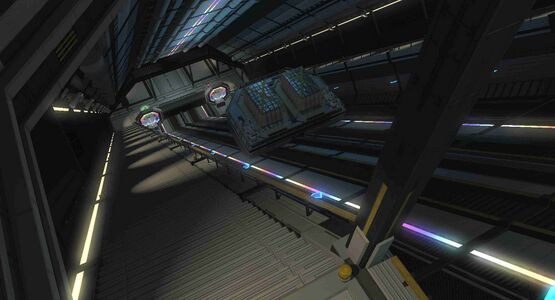 Interior of the lift