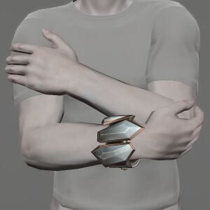 Carborundum Bracelet of Fending