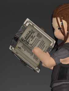 Matte Blade's Wisdom (inside) (Scholar)